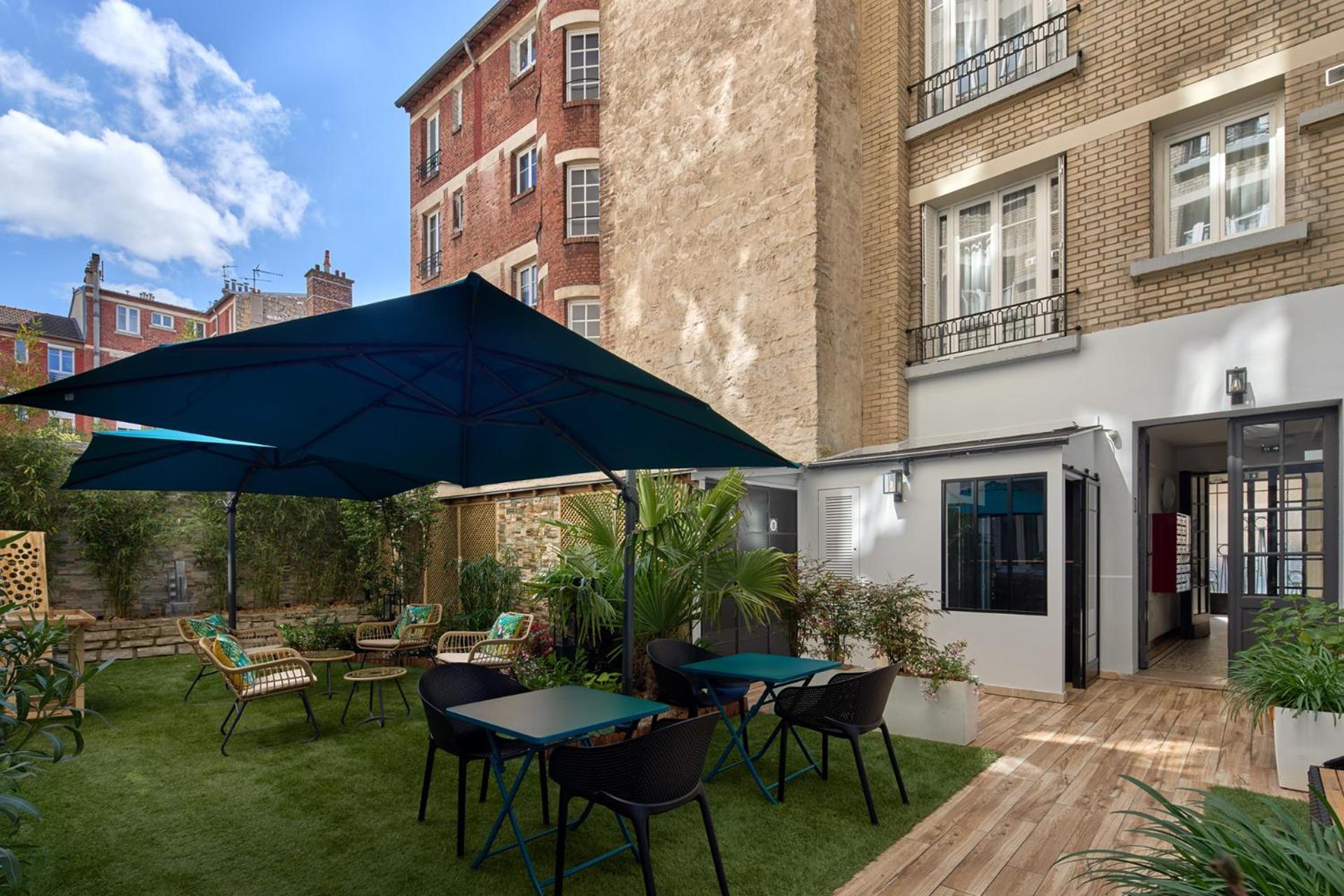 Hotel Residence Paris Asnieres Bagian luar foto