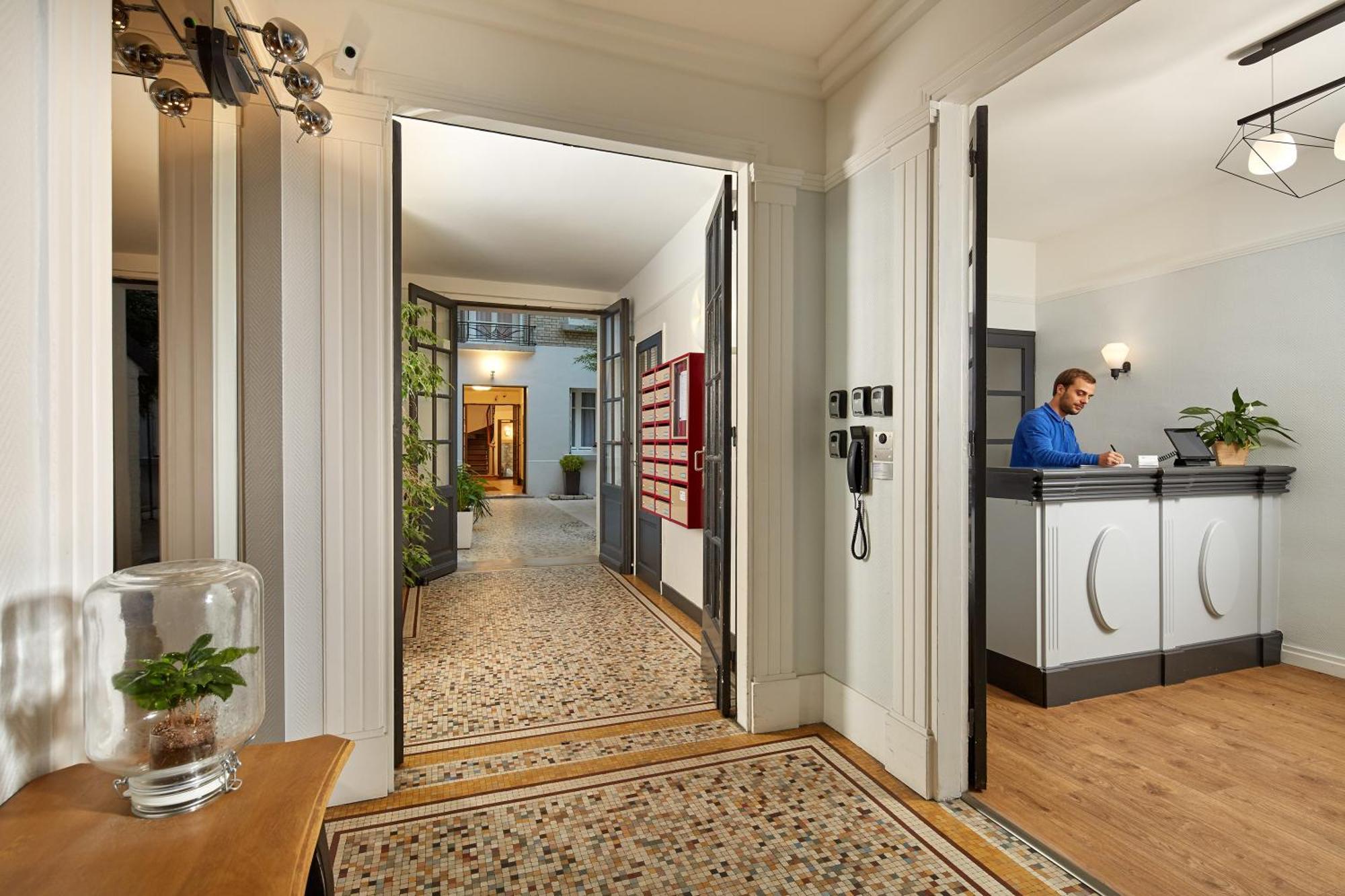 Hotel Residence Paris Asnieres Bagian luar foto